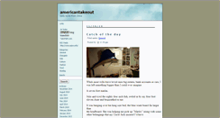 Desktop Screenshot of americantakeout.tastyfaith.com